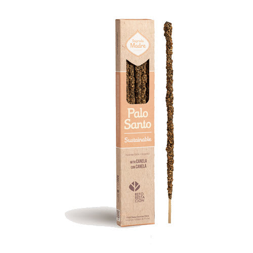 Varilla Sahumerio Palo Santo con Canela - Sagrada Madre