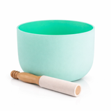 Cuenco Tibetano Cuarzo Verde 12 Pulgadas Nota FA