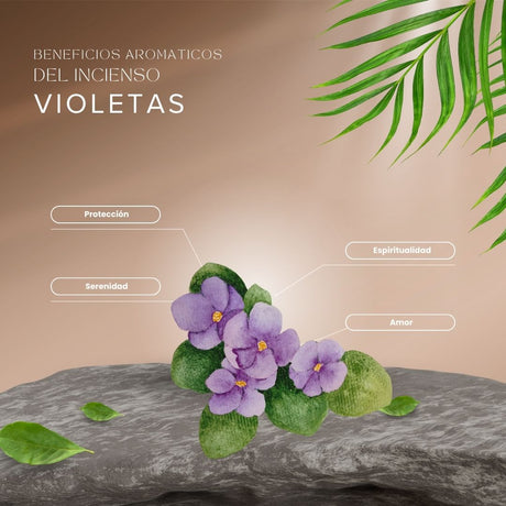 Varilla Sahumerio Tibetano Violetas de Persia - Aromanza