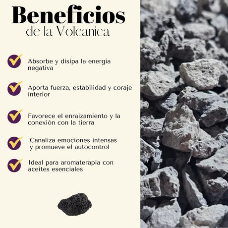 Pulsera Volcanica 8mm