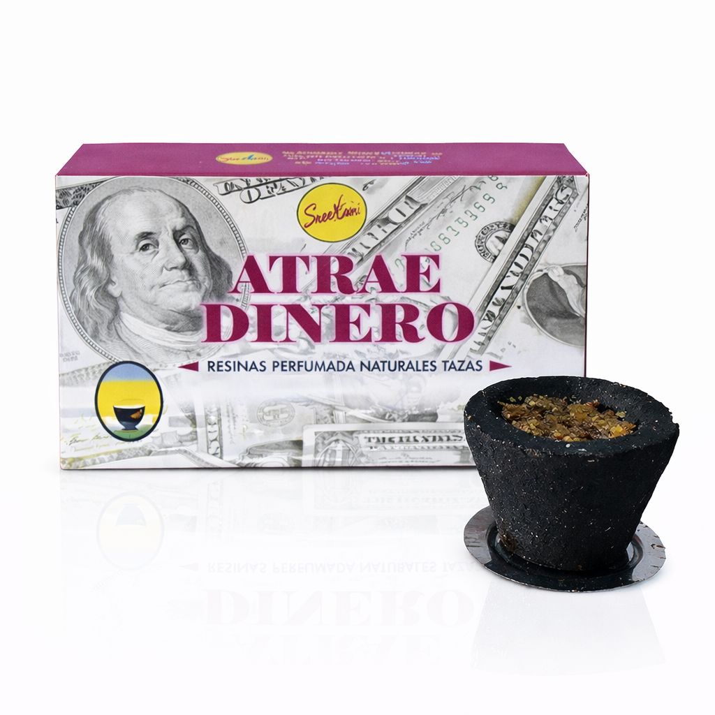 Copitas de Incienso Atrae Dinero 24 copas