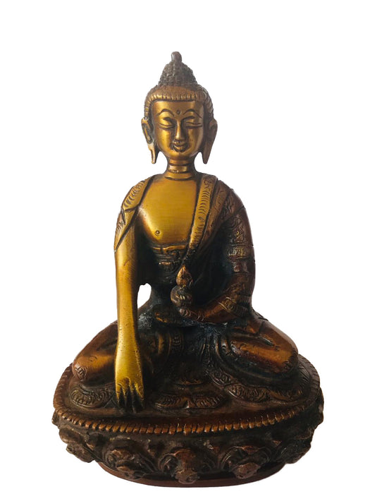 Figura Bronce Buddha Siddharta media