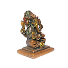 Figura Bronze - Ganesh Cuatro Brazos Corona