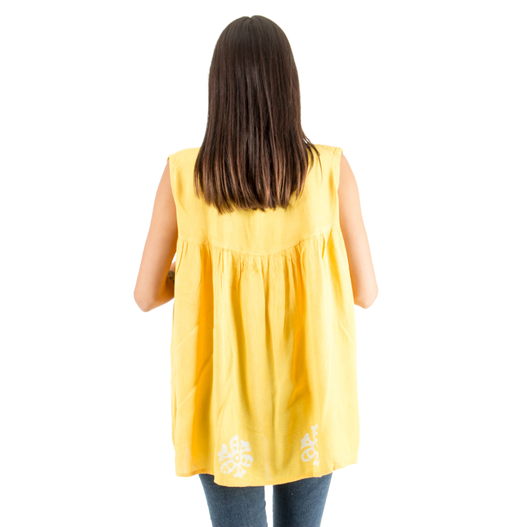 Blusa Chandri Amarillo