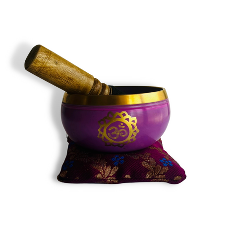 Box Cuenco Tibetano 9 cm - Morado