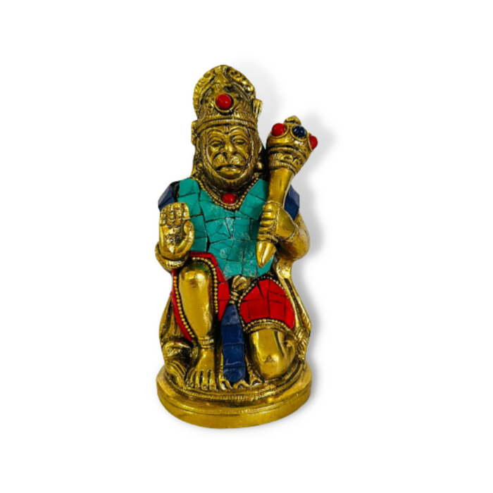 Hanuman de Bronce y Piedras