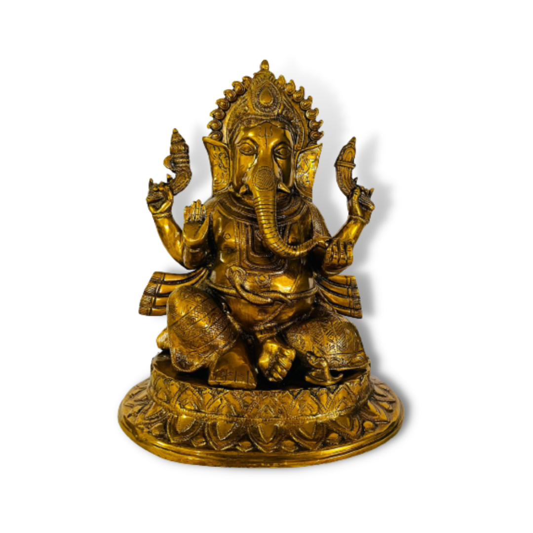 Figura de Bronce Ganesh 11 Kgs