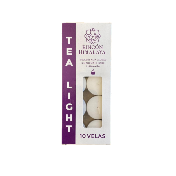 Velas Tealight Pack 10 unidades Blanca
