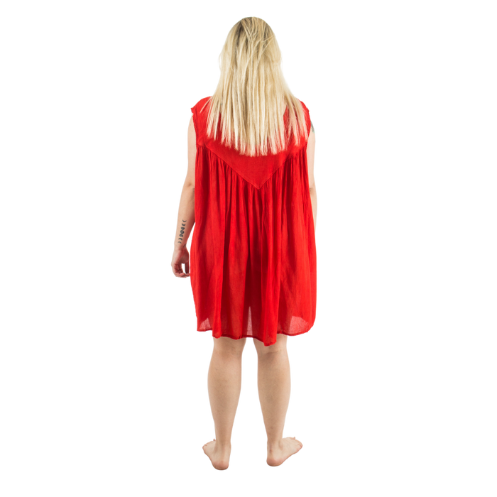 Blusa/Vestido Charita Roja