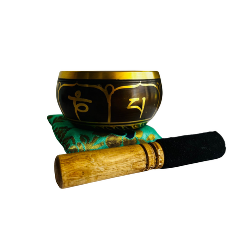 Box Cuenco Tibetano 12 cm - Brown