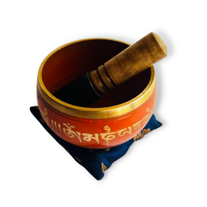 Box Cuenco Tibetano 11 cm - Naranja VAM