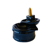 Porta Incienso Cascada Shivling + 10 inciensos especiales