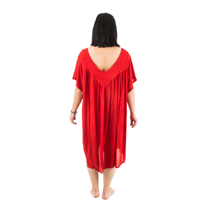 Vestido Aditi Rojo