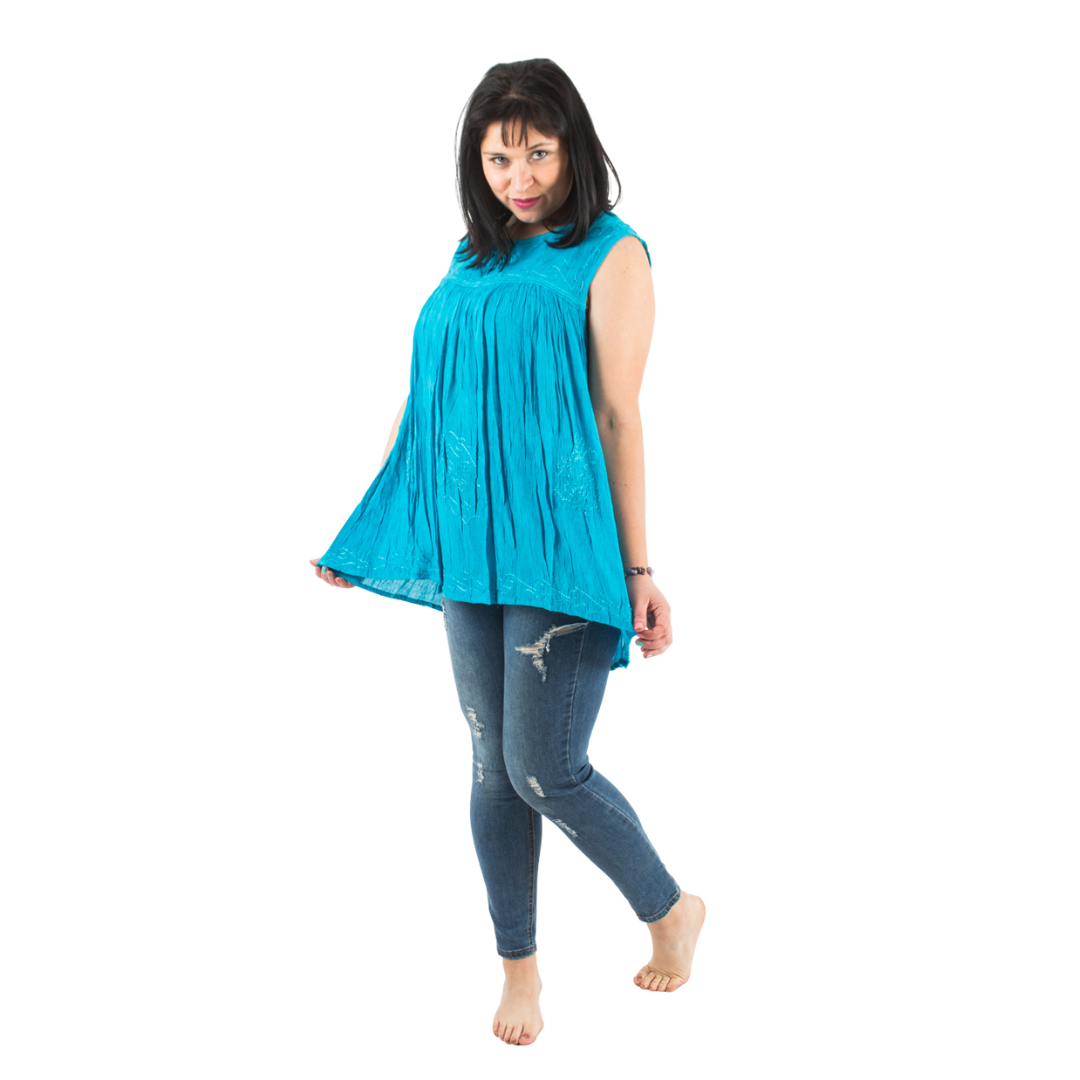 Blusa Babli Celeste