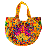 Bolso Playero Doble Elefante - Naranja