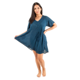 Vestido/Blusa Dipika Azul