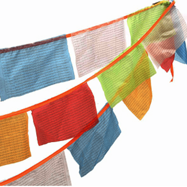 Mini Banderas tibetanas 10 x 8 cm