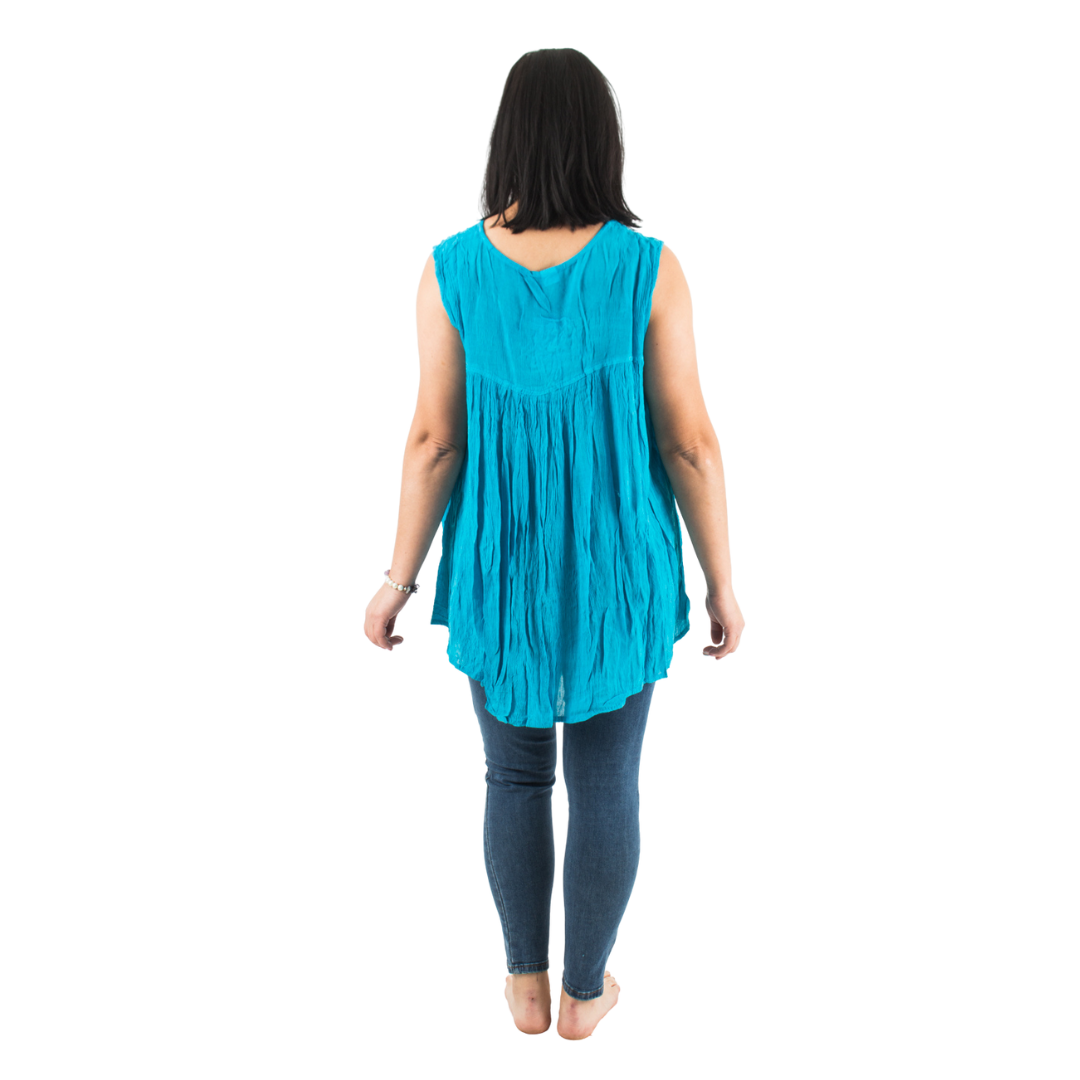 Blusa Babli Celeste