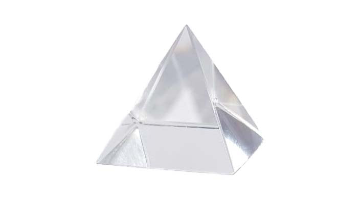 Pirámide Cristal Lisa