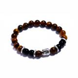 Pulsera Budda Black Charm Ojo de Tigre