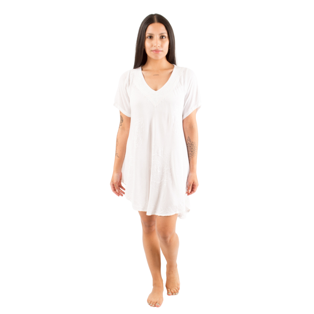 Vestido/Blusa Dipika Blanca