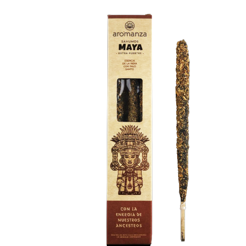 Sahumo Maya Esencia de la India y Palo Santo - Aromanza