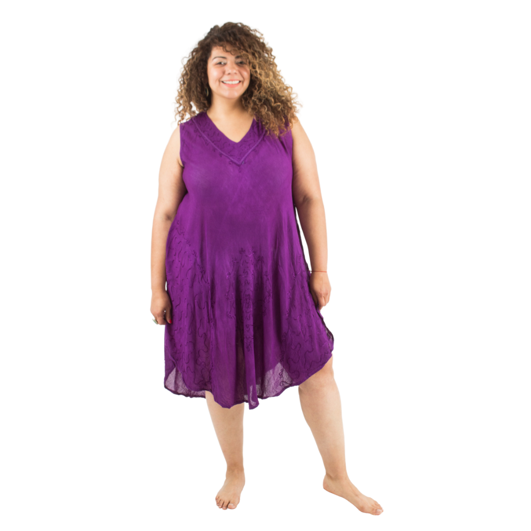 Vestido Damini Morado