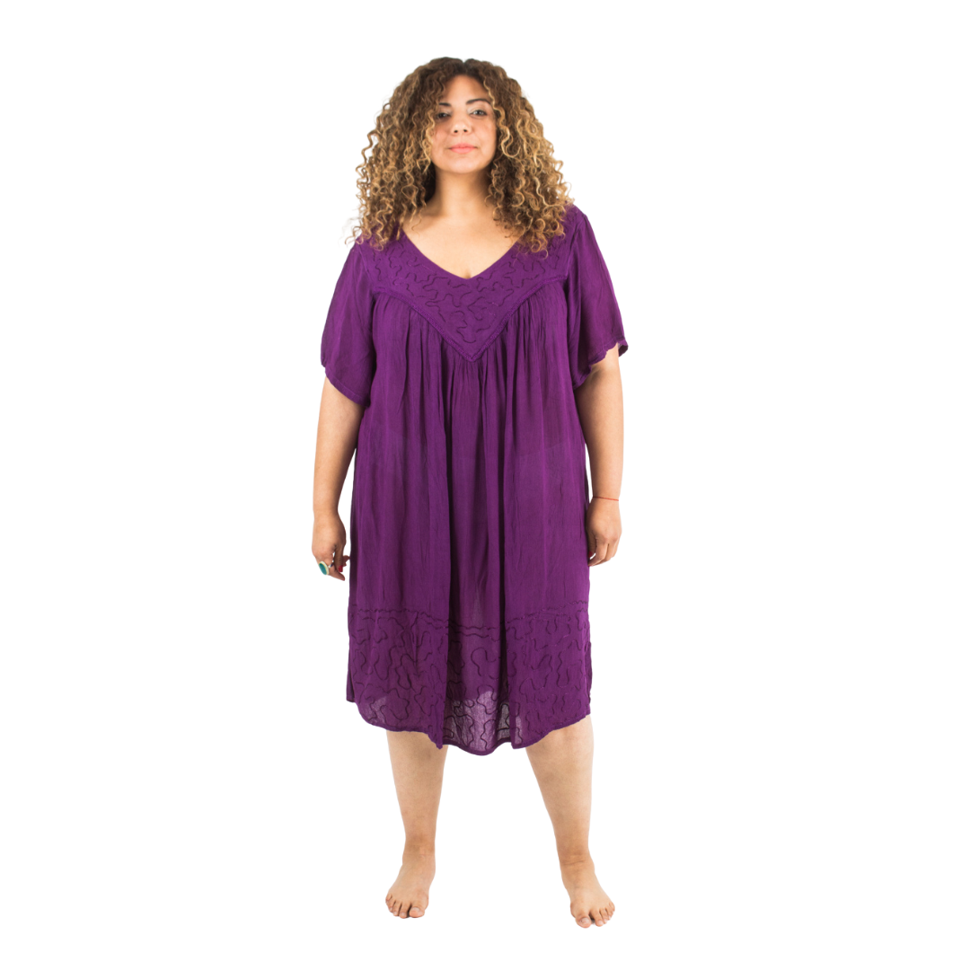 Vestido Aditi Morado