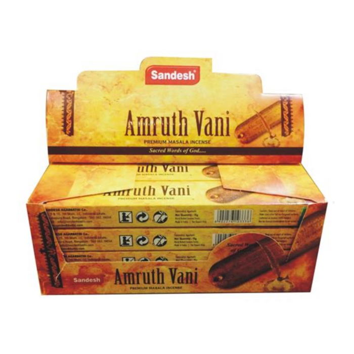 Incienso Natural Amruth Vani - Sandesh