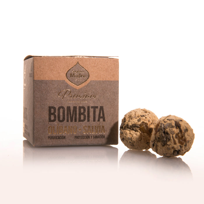 Bombita Premium Sahumerio Salvia & Olibano - Sagrada Madre