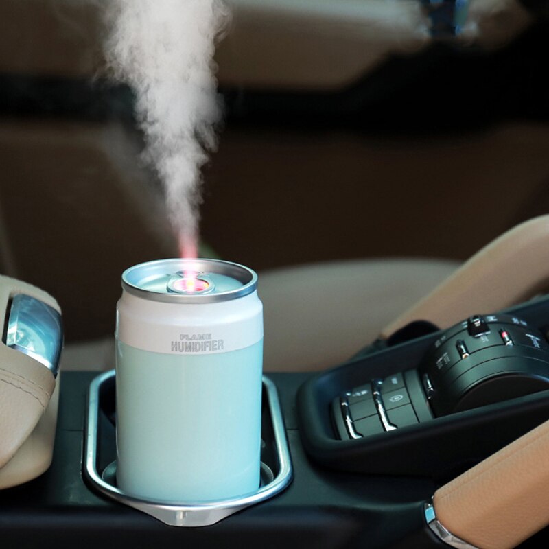 Difusor Humidificador USB Lata Verde 260ml