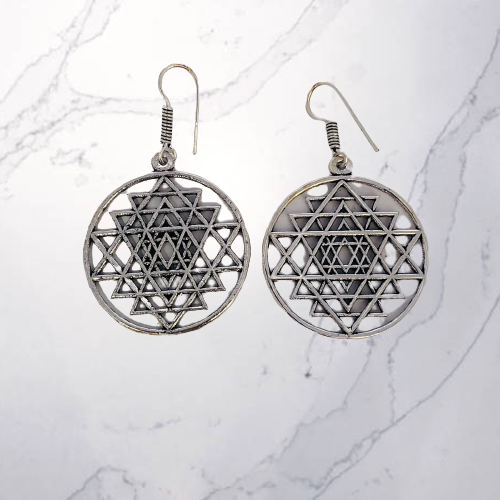 Aros Royal Sri Yantra Plateado