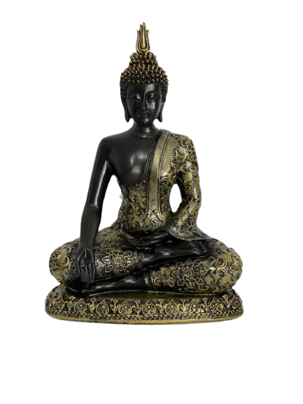 Buda Siddharta Black Meditation