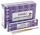 Incienso Natural Nature's Lavender - Goloka