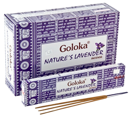 Incienso Natural Nature's Lavender - Goloka