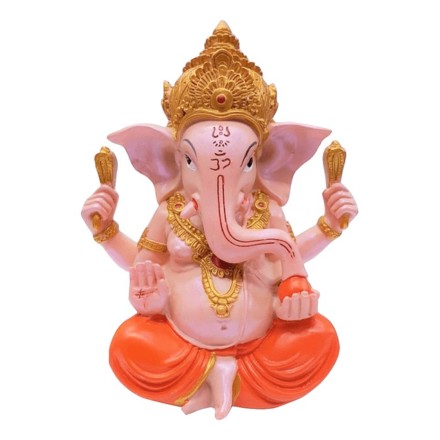 Figura Ganesh 19 Cms Colours