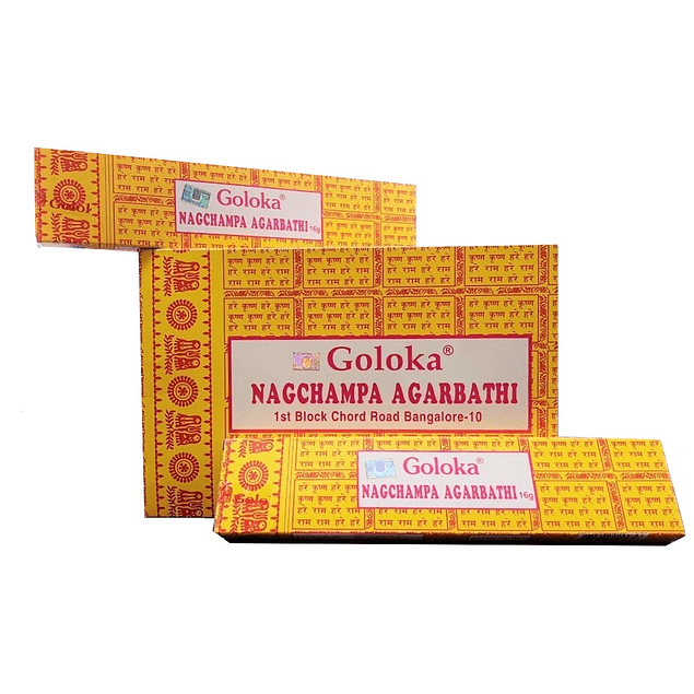 Incienso Natural Goloka Nag Champa