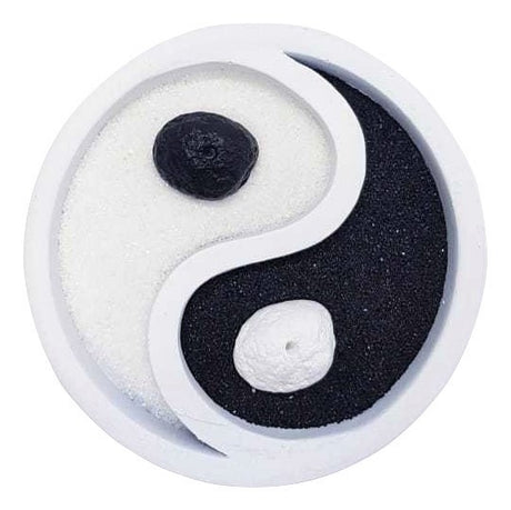 Jardín Zen Yin-Yang White