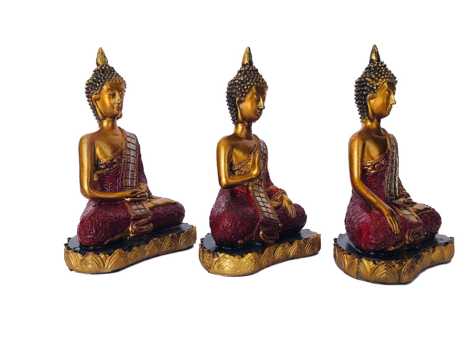 Set de Buda Siddharta Gold&Red