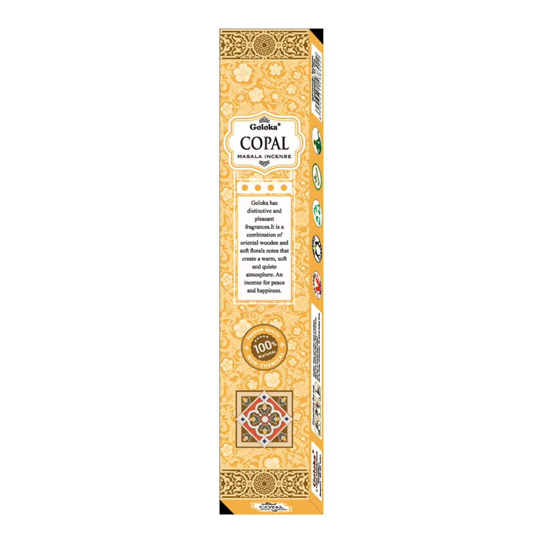 Incienso Natural Copal Fit - Goloka