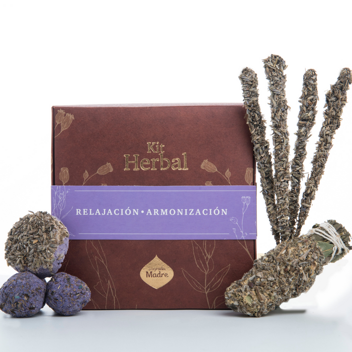 Kit Herbal Relajación y Armonización - Sagrada Madre