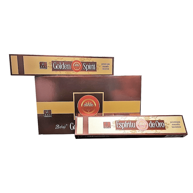 Incienso Natural - Golden Spirit Balaji