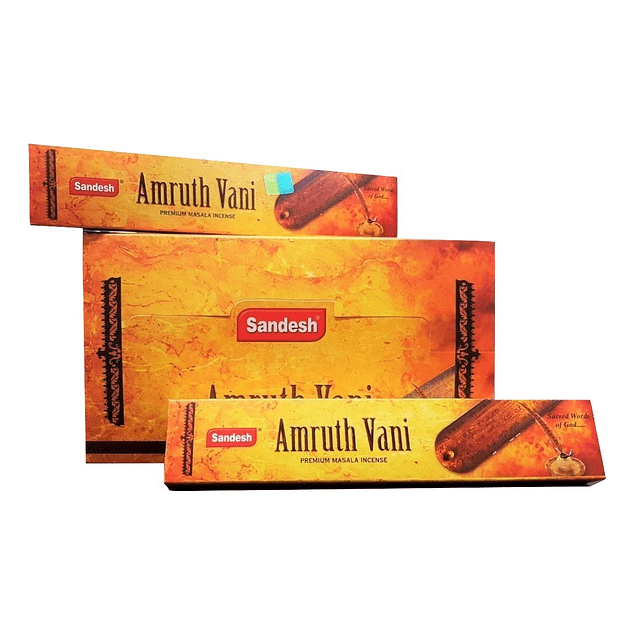 Incienso Natural Amruth Vani - Sandesh