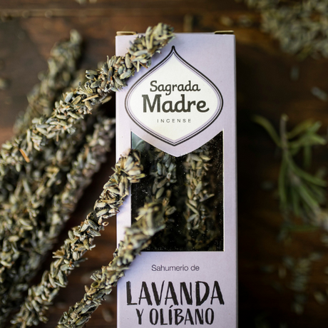 Varilla Sahumerio Lavanda y Olíbano - Sagrada Madre