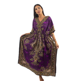 Vestido Kaftan Morado