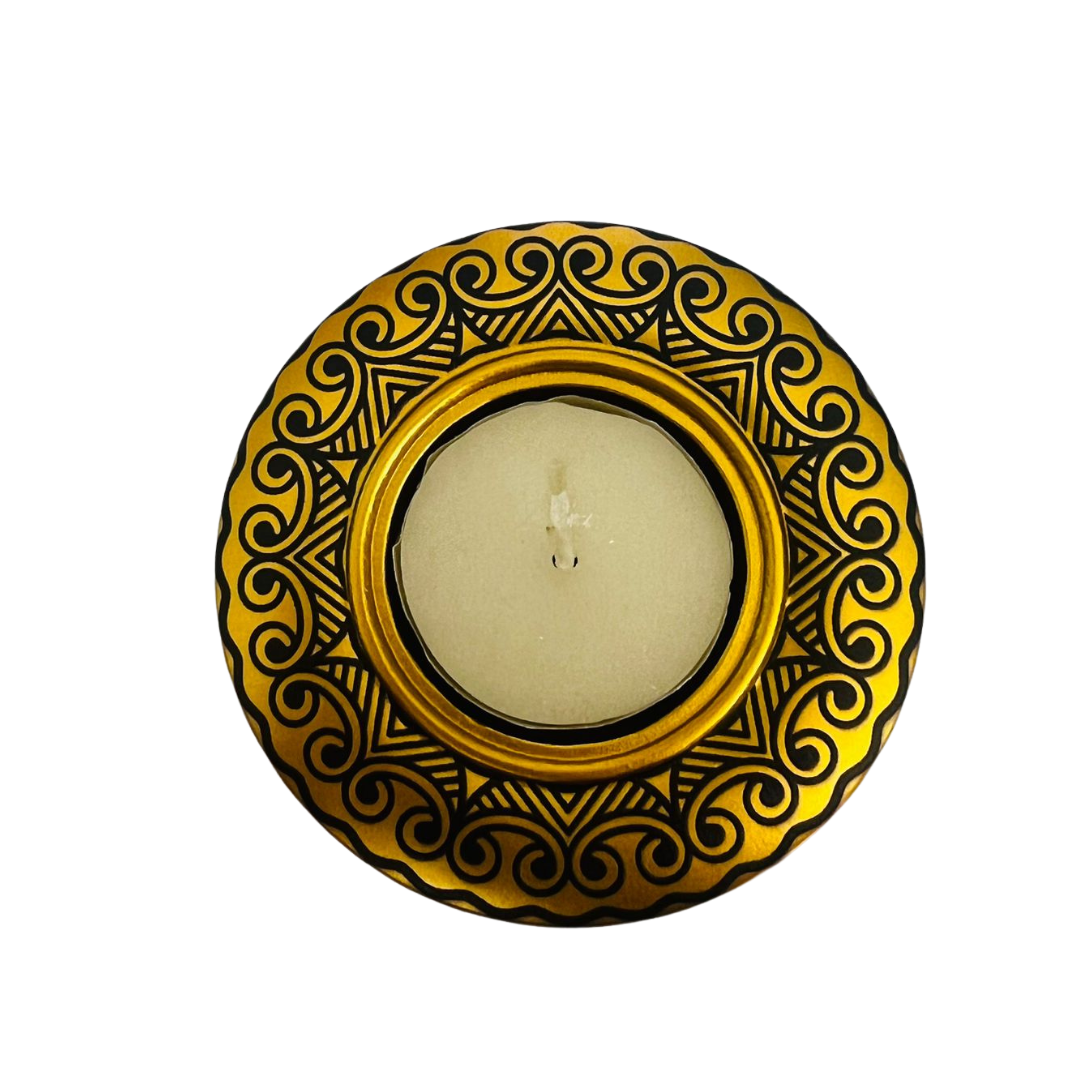 Porta Vela Gold & Black Turquia