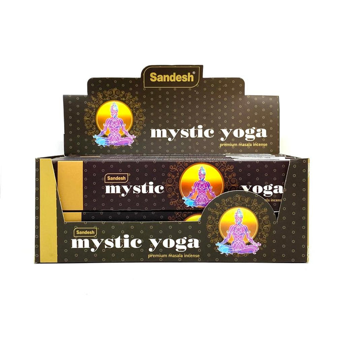 Incienso Natural Mystic Yoga - Sandesh