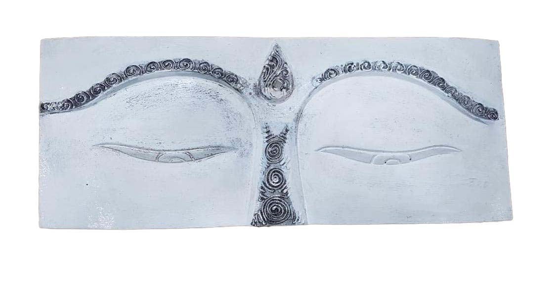 Cuadro Budda Eyes - White