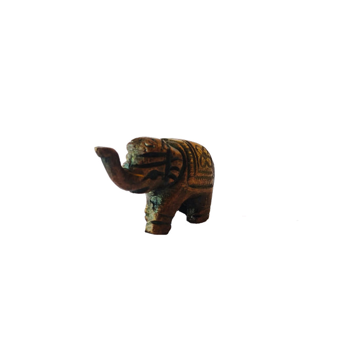 Porta Incienso Elefante Bronce Mini