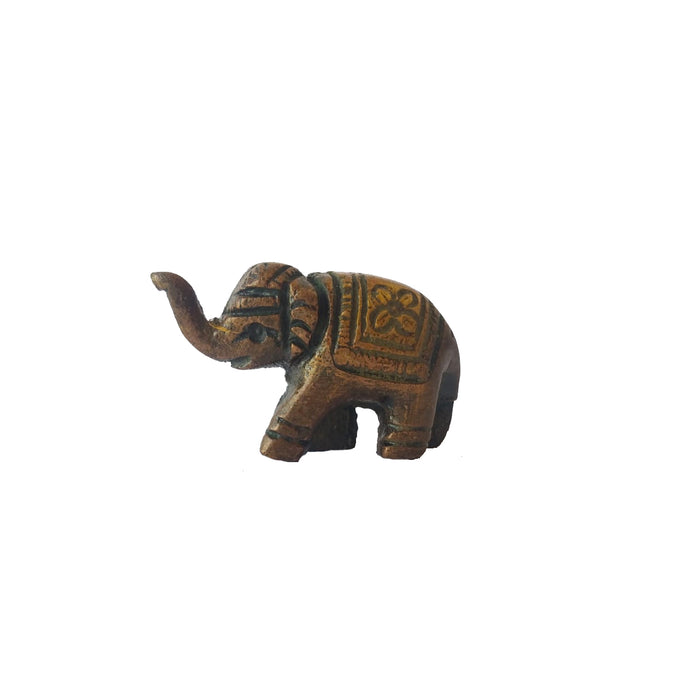 Porta Incienso Elefante Bronce Mini